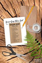 Load image into Gallery viewer, Nature Walk Scavenger Hunt - Brown Bag Edition!