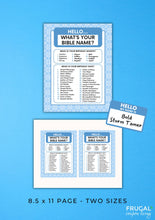 Load image into Gallery viewer, What's Your Bible Name