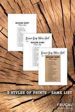 Load image into Gallery viewer, Nature Walk Scavenger Hunt - Brown Bag Edition!
