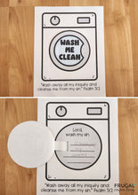 Load image into Gallery viewer, Wash Away My Sin Craft Activity