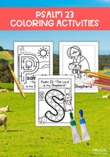 Load image into Gallery viewer, Psalm 23 Lesson Activities for Kids