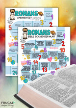 Load image into Gallery viewer, Romans Bible Scavenger Hunt