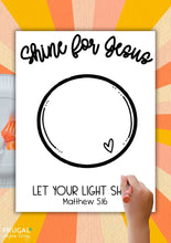 Load image into Gallery viewer, Shine for Jesus Craft