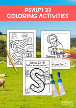 Load image into Gallery viewer, Psalm 23 Spanish Lesson Activities for Kids