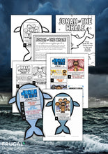 Load image into Gallery viewer, Jonah and the Whale Story Craft