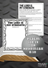 Load image into Gallery viewer, The Joy of the Lord in My Strength Craft