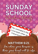 Load image into Gallery viewer, Sunday School Valentine's Day Craft for Kids
