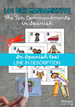 Load image into Gallery viewer, The Ten Commandments Mini Book