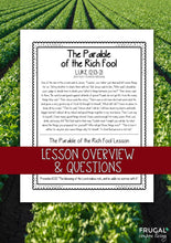 Load image into Gallery viewer, Parable of the Rich Fool Craft for Kids (April Fool's Day Idea)