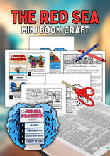 Load image into Gallery viewer, Moses & the Red Sea Story Craft
