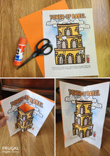 Load image into Gallery viewer, The Tower of Babel Pop Up Craft