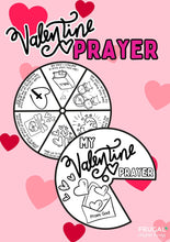 Load image into Gallery viewer, Valentine Prayer Wheel Craft