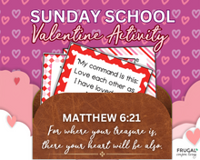 Load image into Gallery viewer, Sunday School Valentine's Day Craft for Kids