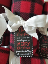 Load image into Gallery viewer, Fleece Navidad Gift Tag