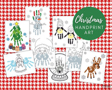 Load image into Gallery viewer, Christmas Handprint Art Set