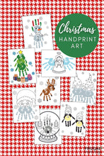 Load image into Gallery viewer, Christmas Handprint Art Set