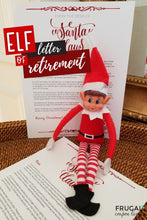 Load image into Gallery viewer, Elf Retirement Letter - An Elf Goodbye Forever Letter