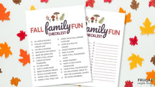 Load image into Gallery viewer, Fall Bucket List