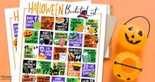 Load image into Gallery viewer, Halloween Bucket List