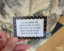 Load image into Gallery viewer, Halloween Scavenger Hunt Riddles