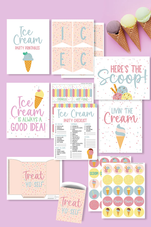 ice-cream-party-theme-decorations-party-favors-and-games-printables-frugal-coupon-living for Free Printable Ice Cream Labels Ice Cream Party Theme Decorations, Party Favors, and Games Printables – Frugal Coupon Living for Free Printable Ice Cream Labels