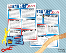 Load image into Gallery viewer, Train Party Games