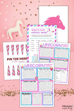 Load image into Gallery viewer, Unicorn Party Games