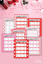 Load image into Gallery viewer, Valentine's Day Taboo Cards Game