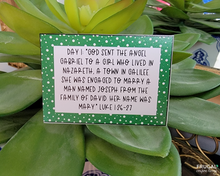 Load image into Gallery viewer, Elf Advent Calendar Bible Verses for Kids (24-days)