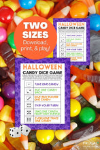 Load image into Gallery viewer, Halloween Candy Dice Game