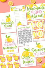 Load image into Gallery viewer, Lemonade Stand Signs Printables