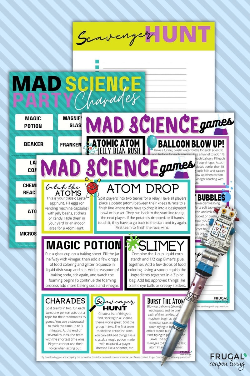 madsciencepartyactivitiesandga