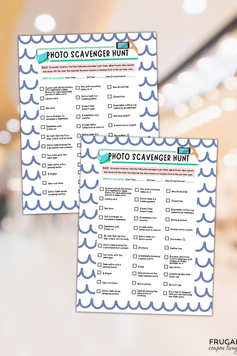 Super Fun Mall Scavenger Hunt for Teens, Tweens, & Adults – Frugal Coupon Living super-fun-mall-scavenger-hunt-for-teens-tweens-adults-frugal-coupon-living