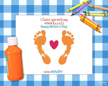 Load image into Gallery viewer, Mother's Day Handprint Art Set