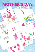 Load image into Gallery viewer, Mother's Day Handprint Art Set