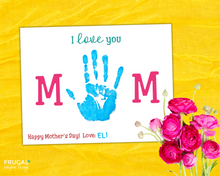 Load image into Gallery viewer, Mother's Day Handprint Art Set