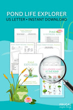 Load image into Gallery viewer, Pond Nature Journal for Kids