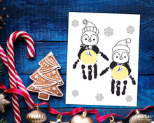 Load image into Gallery viewer, Christmas Handprint Art Set