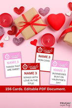 Load image into Gallery viewer, Valentine 5 Second Game