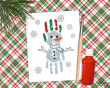 Load image into Gallery viewer, Christmas Handprint Art Set