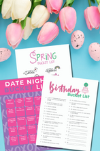 Load image into Gallery viewer, Spring Family Bucket List Bundle
