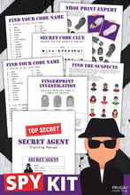 Load image into Gallery viewer, Secret Agent Party Sets - 2 in 1