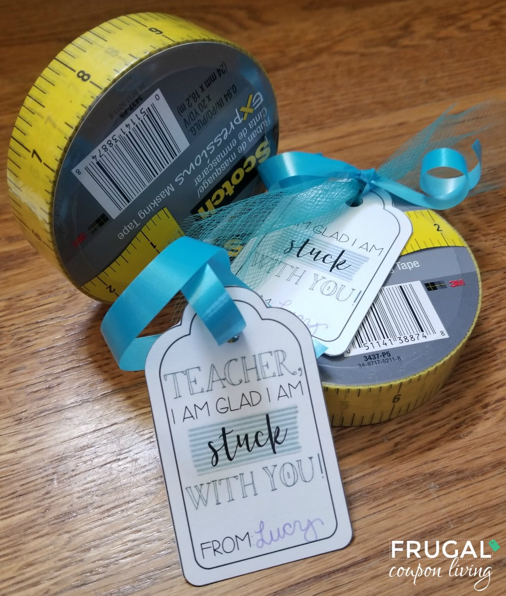 Teacher Appreciation Gifts: Floral Measuring Tape