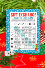 Load image into Gallery viewer, Christmas Gift Exchange Game with Two Dice