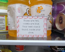 Load image into Gallery viewer, Valentine's Day Scavenger Hunt Riddles