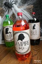 Load image into Gallery viewer, Halloween Drink Labels