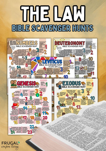 The Law Bible Scavenger Hunt Set