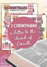 Load image into Gallery viewer, 2 Corinthians Bible Scavenger Hunt