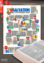 Load image into Gallery viewer, Road to Salvation Bible Scavenger Hunt