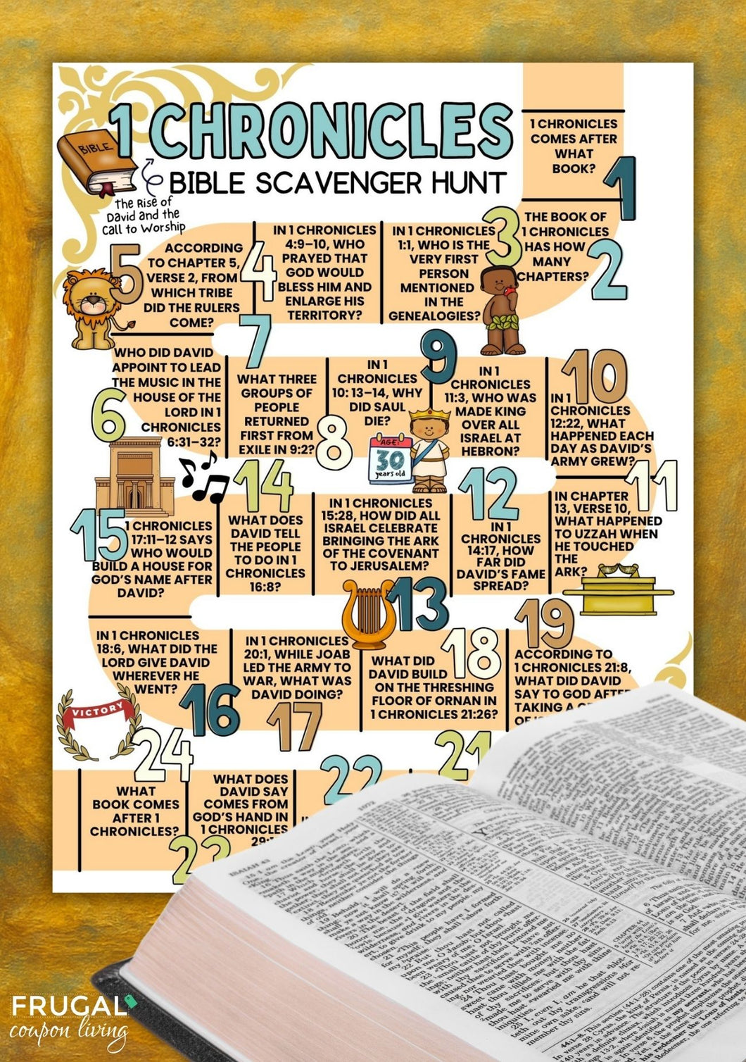 1 Chronicles Bible Scavenger Hunt
